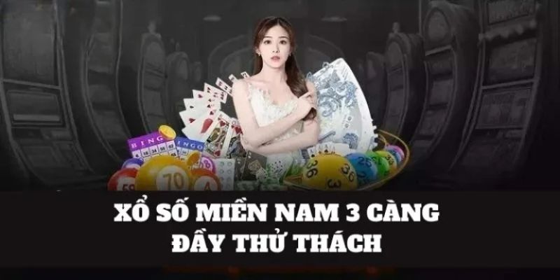 Xổ số miền Nam tại KO66 hấp dẫn với loại hình 3 càng